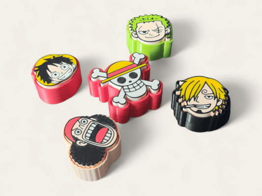 One piece Clicker Keychain