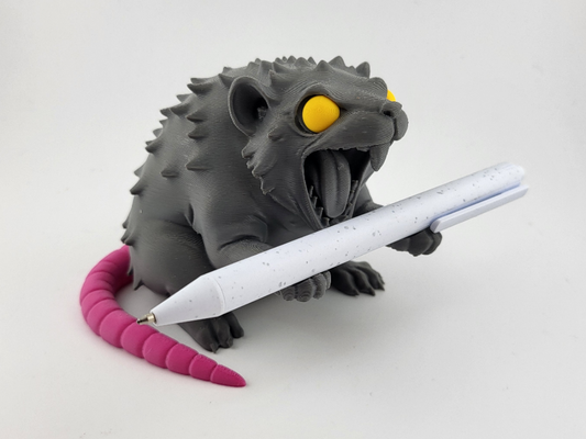 Rat Stylus & Pen Holder Stand