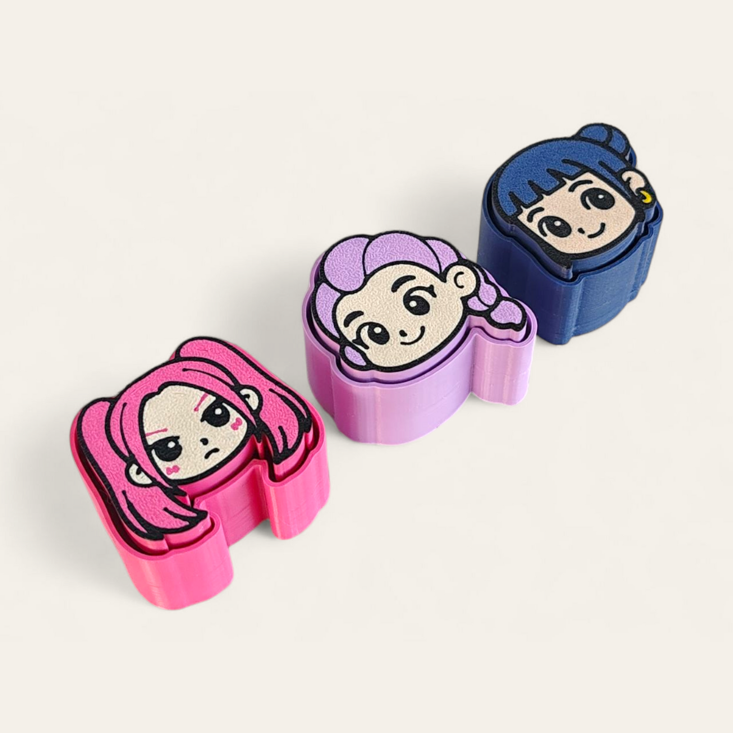 KPOP Demon Hunters Clicker Keychain