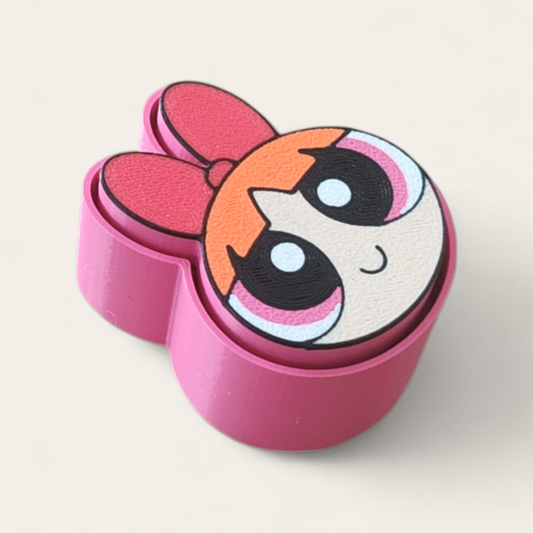 Power Puff Girls Clicker Keychain