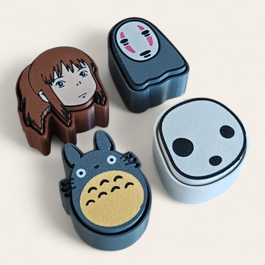 Studio Ghibli Clicker Keychain